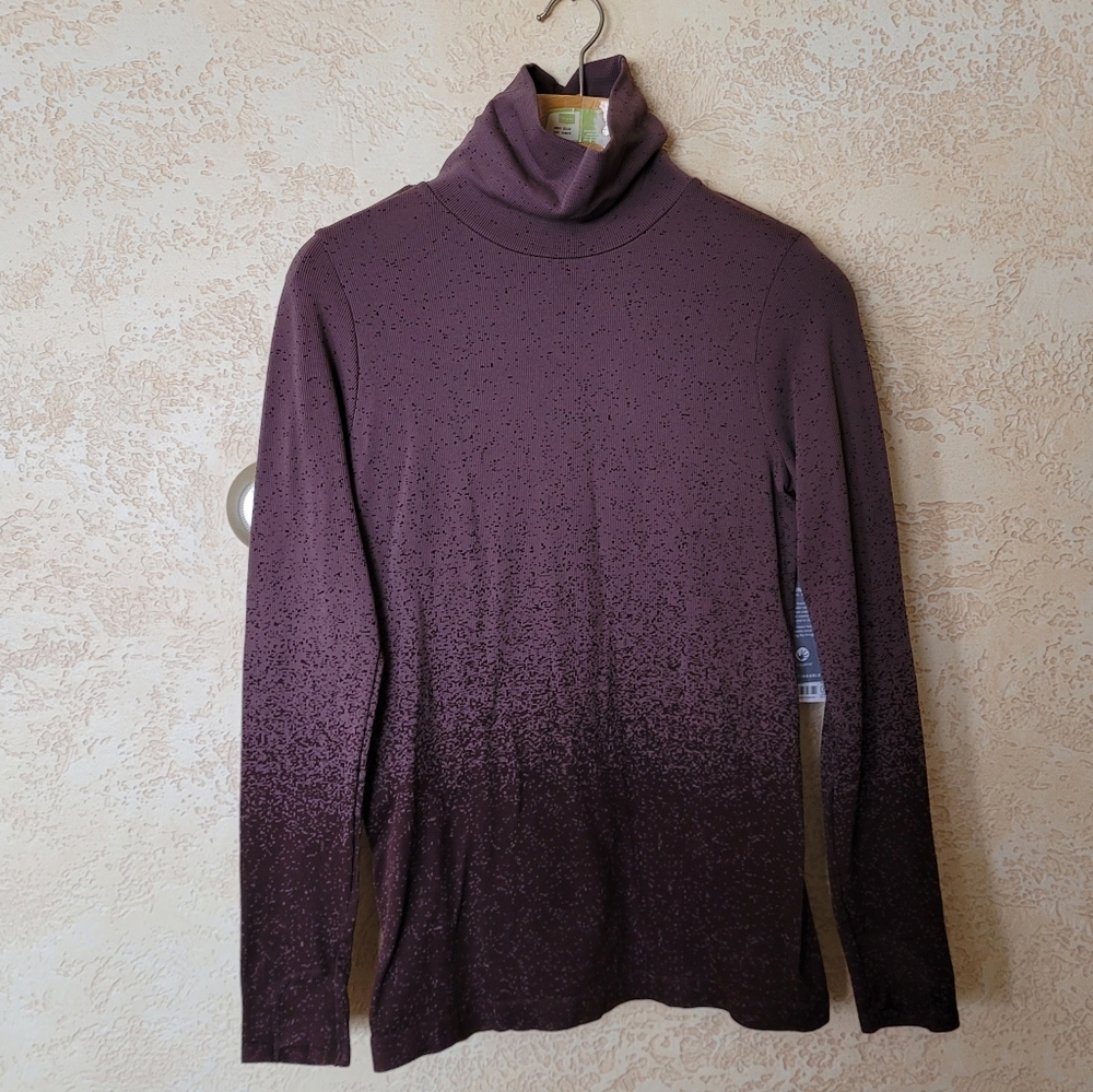 Athleta Flurry Gradient Turtleneck, Size large
